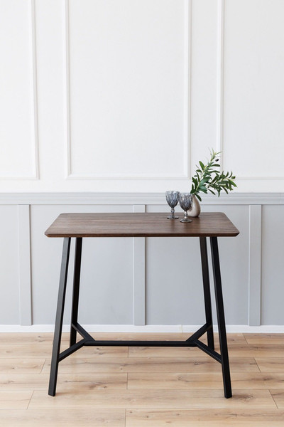 Изображение товара Барный стол Stal-Massiv UTab-97 (мореный/черный)