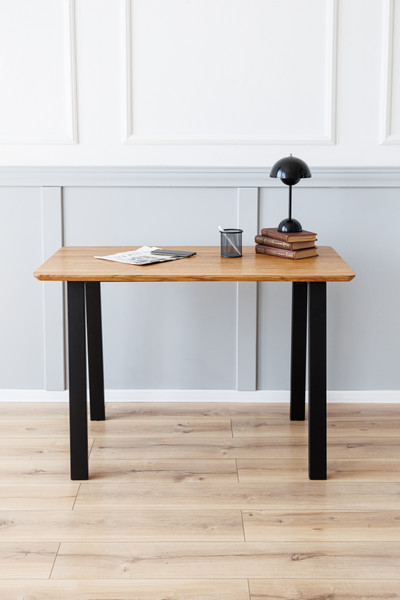 Изображение товара Барный стол Stal-Massiv UTab-72 (натуральный/черный)