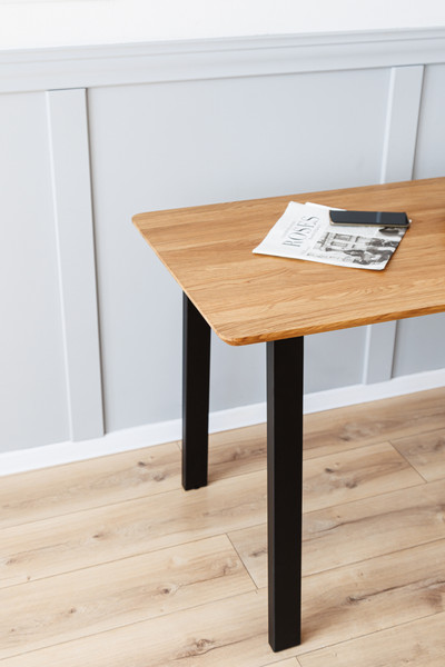 Изображение товара Барный стол Stal-Massiv UTab-72 (натуральный/черный)