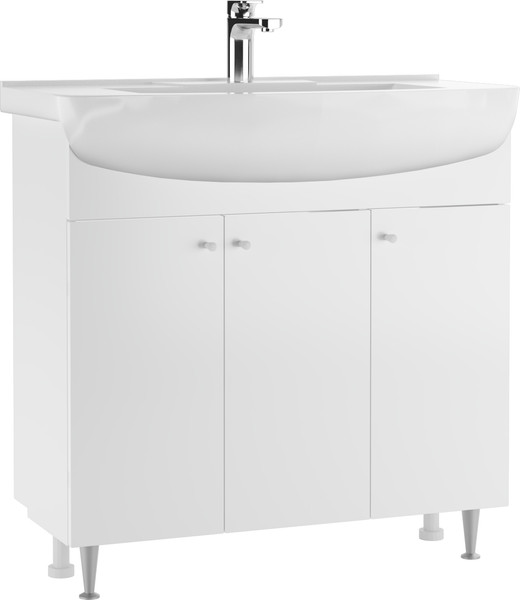 Изображение товара Тумба под умывальник Домино Элеганс 85 Промо без ящика