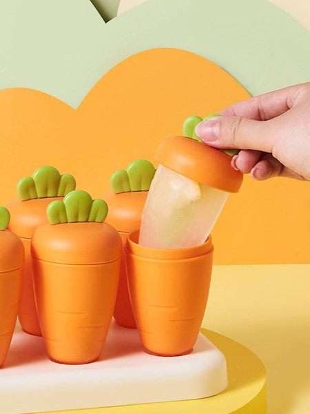 Изображение товара Форма для мороженого ILikeGift Carrot / 6456 (6шт, orange)