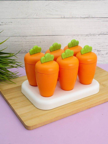 Изображение товара Форма для мороженого ILikeGift Carrot / 6456 (6шт, orange)