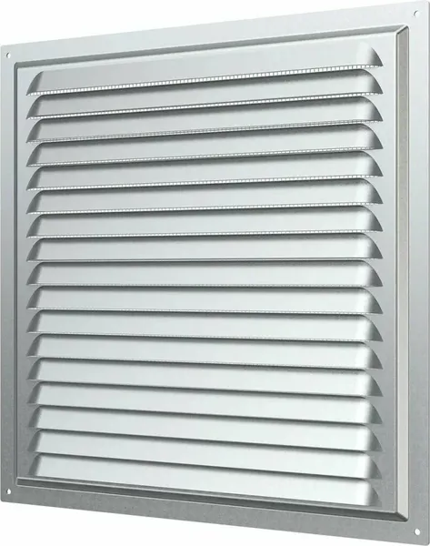 Изображение товара Решетка вентиляционная Viento РМ1010 ЭКО оцинкованная (серебристый)