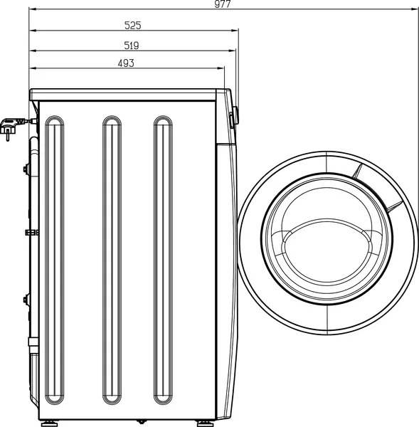 Изображение товара Стиральная машина ATLANT СМА 80С1418-Т-00