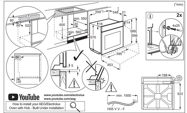 Изображение товара Электрический духовой шкаф Electrolux LOE8F38Z