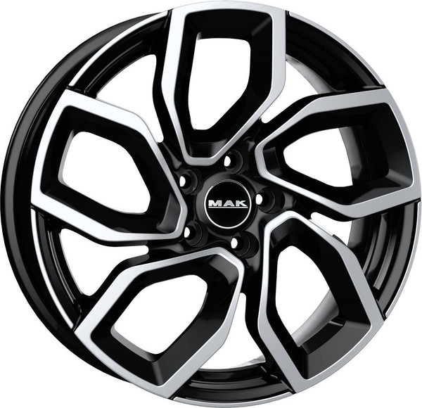 Изображение товара Литой диск MAK Apollo 18x7.5" 5x108мм DIA 65.1мм ET 45мм Black Mirror