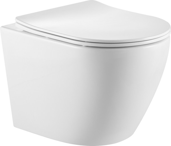 Изображение товара Унитаз подвесной с инсталляцией Triton Pro Tornado Verso TR-VO-1832 + Pro EVO815N + Pro EVO (с сиденьем, с кнопкой, хром)