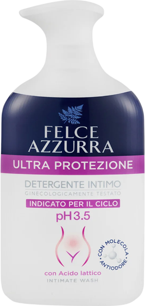 Изображение товара Мыло жидкое для интимной гигиены FELCE AZZURRA Fresco Ultra Protezione (250мл)