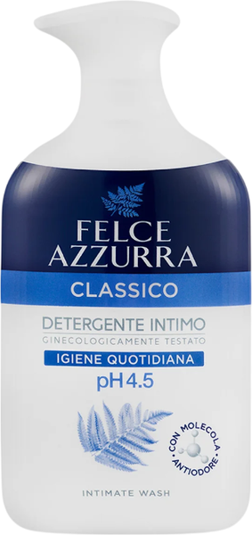 Изображение товара Мыло жидкое для интимной гигиены FELCE AZZURRA Classico (250мл)