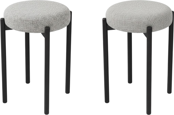 Изображение товара Набор табуретов Памир Паоло (2шт, Elon81/черная опора)