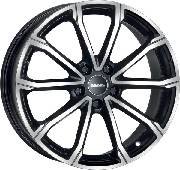Литой диск MAK DaVinci 18x7" 5x114.3мм DIA 66.1мм ET 40мм Black Mirror — фото 3