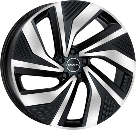 Изображение товара Литой диск MAK Electra 19x8" 5x114.3мм DIA 76мм ET 45мм Black Mirror