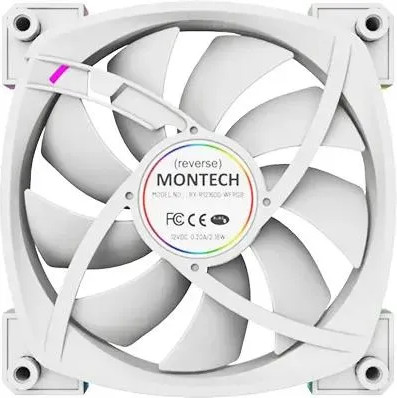 Изображение товара Вентилятор для корпуса Montech RX120 Reverse ARGB / RX120 PWM WHITE