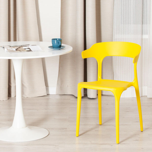 Изображение товара Стул Tetchair Ton (пластик, желтый)