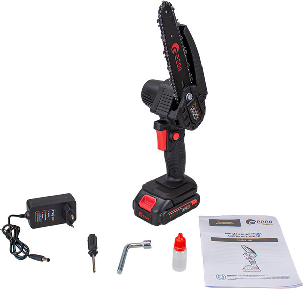 Изображение товара Пила цепная аккумуляторная Edon UNS-21/6D