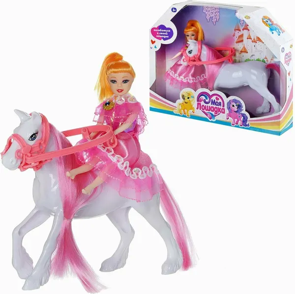 Изображение товара Кукла с аксессуарами Abtoys PT-01458 (белый)