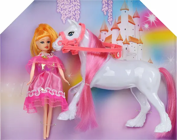 Изображение товара Кукла с аксессуарами Abtoys PT-01458 (белый)