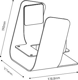 Изображение товара Подставка для проектора Wanbo Настольная Mozart 1 WBBA04 (белый)