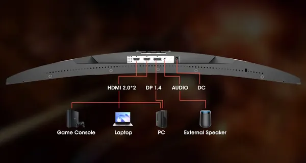 Изображение товара Монитор Koorui 27" / 27E6QCA (черный)