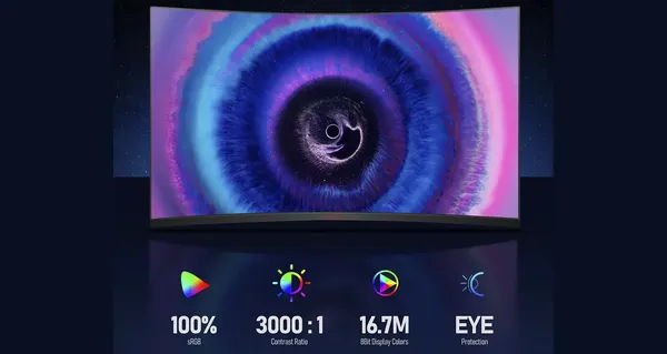 Изображение товара Монитор Koorui 31.5" / 32E6QC (черный)