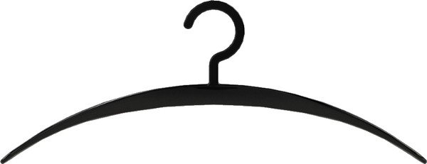 Изображение товара Пластиковая вешалка-плечики Молдер Топ-1 (р.52-54, черный)