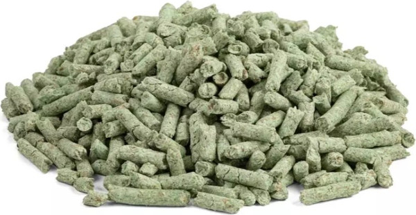 Изображение товара Наполнитель для туалета Roxy-Pets Зеленый чай Растительный комкующийся (4кг)