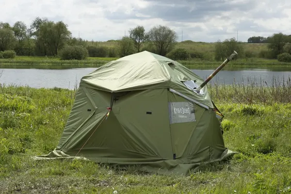 Изображение товара Палатка ЛОТОС КубоЗонт 4-У Классик" + Гидродно + Пол утепленный / 25034