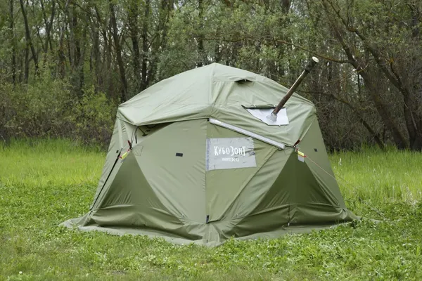 Изображение товара Палатка ЛОТОС КубоЗонт 4-У Компакт" + Гидродно + Пол утепленный / 25035