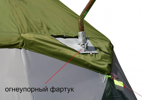 Изображение товара Палатка ЛОТОС КубоЗонт 6 Компакт / 17090 (с аксессуарами)