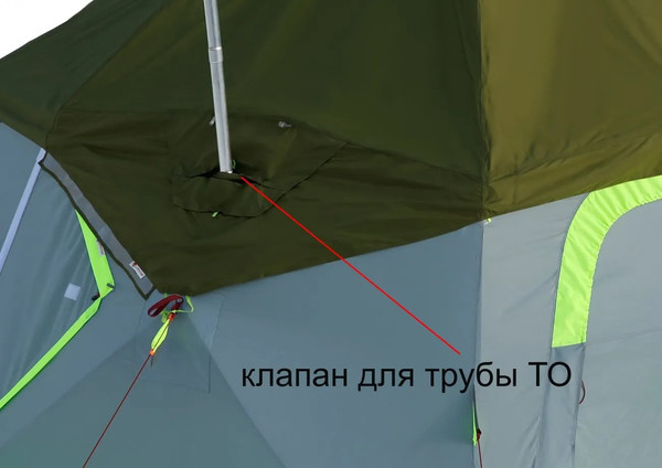 Изображение товара Палатка ЛОТОС КубоЗонт 6 Компакт / 17090 (с аксессуарами)