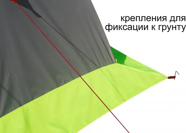 Изображение товара Палатка ЛОТОС 5 Баня / 17081 (Д-обр вход + пол ПУ4000)