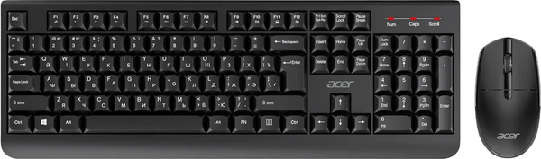 Изображение товара Комплект клавиатура и мышь Acer OCC401 / ZL.ACCCC.016 (черный)