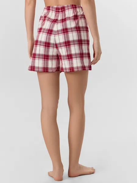 Изображение товара Пижама Mark Formelle 592553 (р.164/170-92-98, молочно-бордовая клетка)