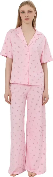 Изображение товара Пижама Mark Formelle 592554 (р.164/170-92-98, розы на розовом)