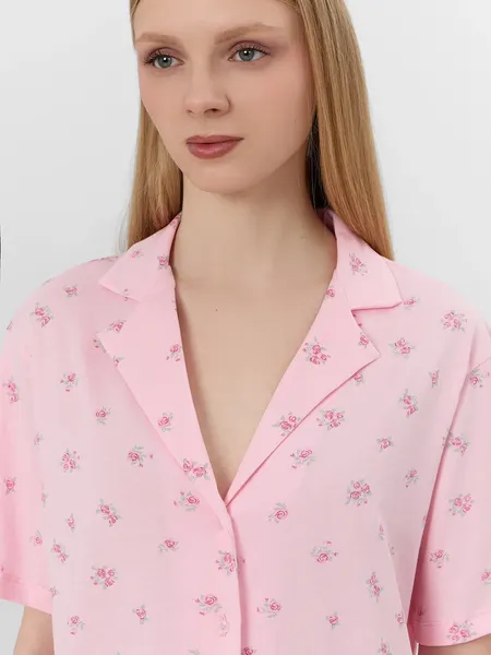 Изображение товара Пижама Mark Formelle 592554 (р.164/170-96-102, розы на розовом)