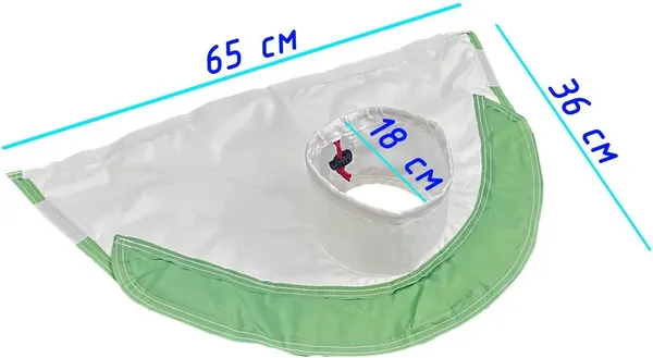 Изображение товара Выход под трубу для палатки ЛОТОС Клапан под вытяжную трубу теплообменника для палаток Куб / 7052