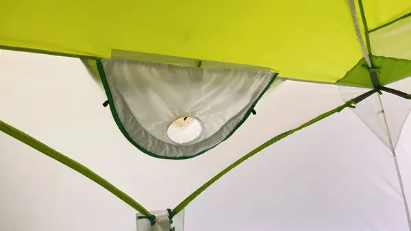 Изображение товара Выход под трубу для палатки ЛОТОС Клапан под вытяжную трубу теплообменника для палаток Куб / 7052