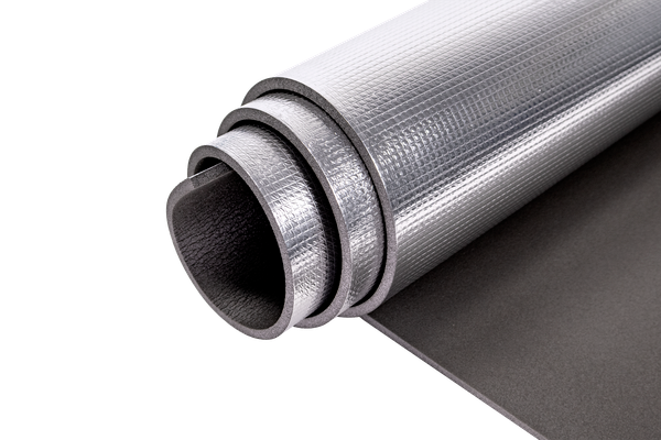 Изображение товара Туристический коврик Isolon Decor Металлик 1800х600х8 (темно-серый)