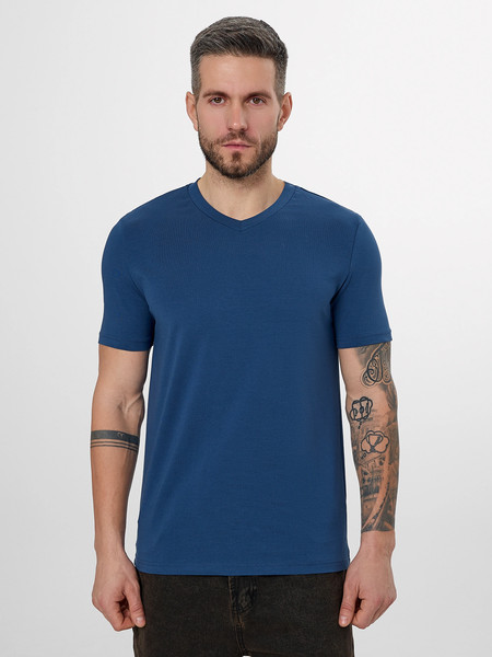 Изображение товара Футболка Mark Formelle 111957 (р.96-182/188, индиго)
