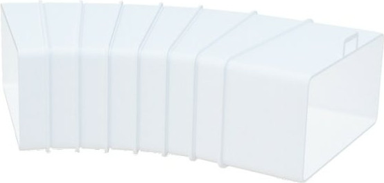 Изображение товара Колено воздуховода Viento Разноугловое 60х120 В612КРП