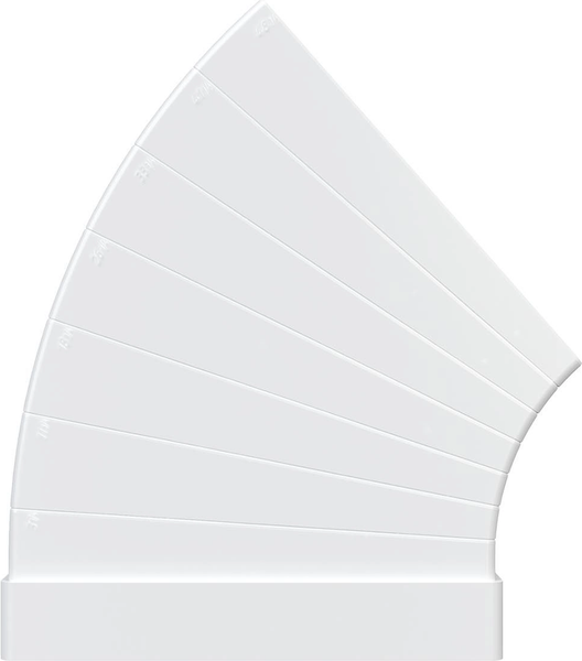 Изображение товара Колено воздуховода Viento Разноугловое 60х204 В620КРП