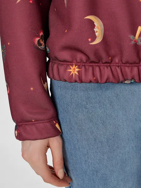 Изображение товара Свитшот Mark Formelle 122587 (р.164/170-84-90, игрушки на бордо)