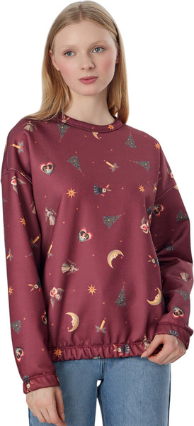 Изображение товара Свитшот Mark Formelle 122587 (р.164/170-84-90, игрушки на бордо)