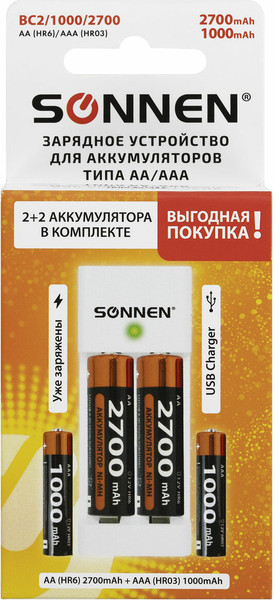 Изображение товара Зарядное устройство для аккумуляторов Sonnen 455005