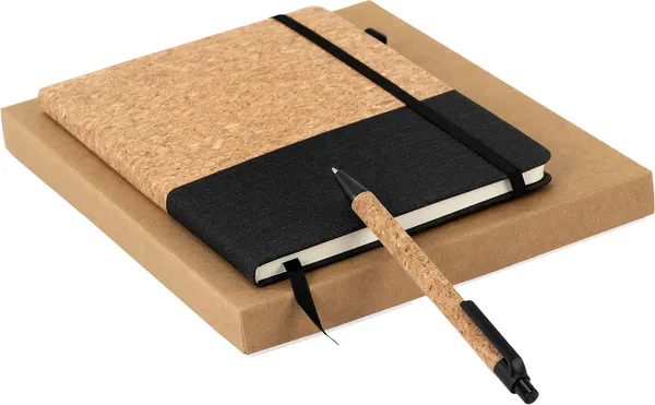 Изображение товара Ежедневник Brauberg Cork 116865 (80л, черный)