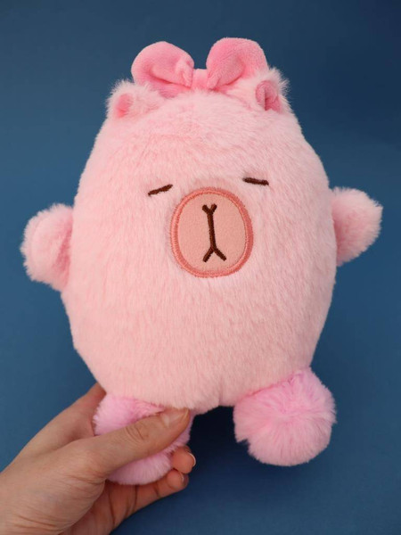 Изображение товара Мягкая игрушка ILikeGift Capy pink hair band / 106-071-03 (pink)