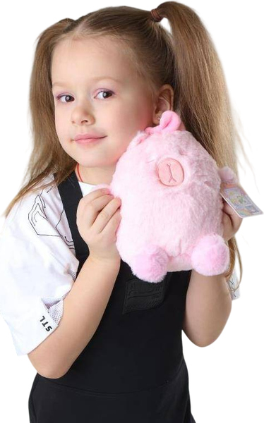 Изображение товара Мягкая игрушка ILikeGift Capy pink hair band / 106-071-03 (pink)