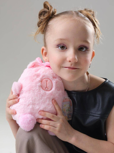 Изображение товара Мягкая игрушка ILikeGift Capy pink hair band / 106-071-03 (pink)