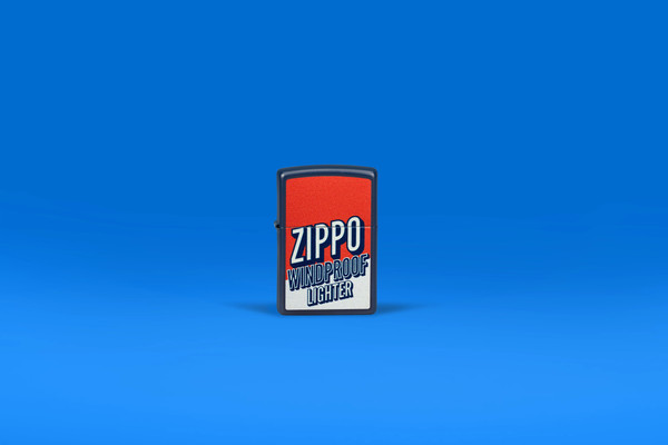 Изображение товара Зажигалка Zippo Color Block Design / 46486 (синий)