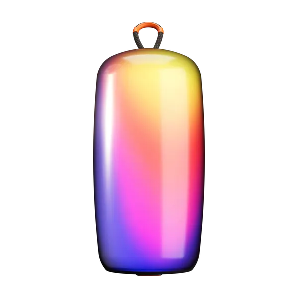 Изображение товара Портативная колонка Урал Молния Огонь (черный/оранжевый)